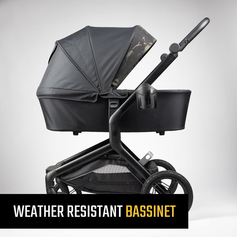 Tactical Baby Gear Bassinet on Stroller