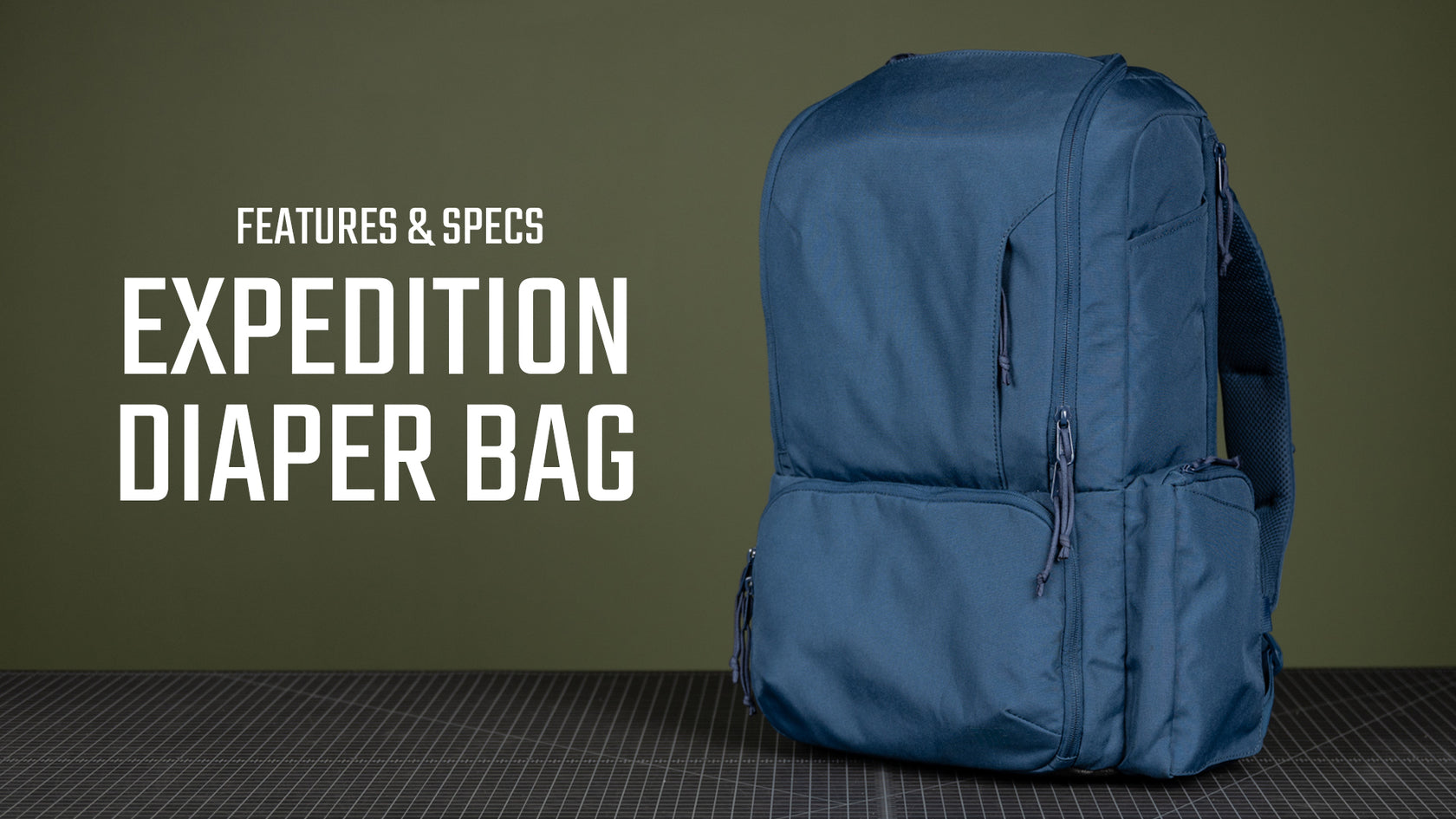 Expedition Diaper Bag Video Thumbnail