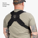 Tactical Baby Carrier® Tactical Baby Carrier Back Cross Strap Black