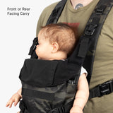 Deuce Diaper Bag + Baby Carrier Bundle Tactical Baby Carrier Front Facing Multicam Black