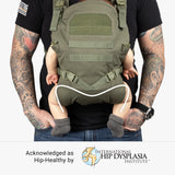 Tactical Baby Carrier® Tactical Baby Carrier hip Healthy Ranger Green