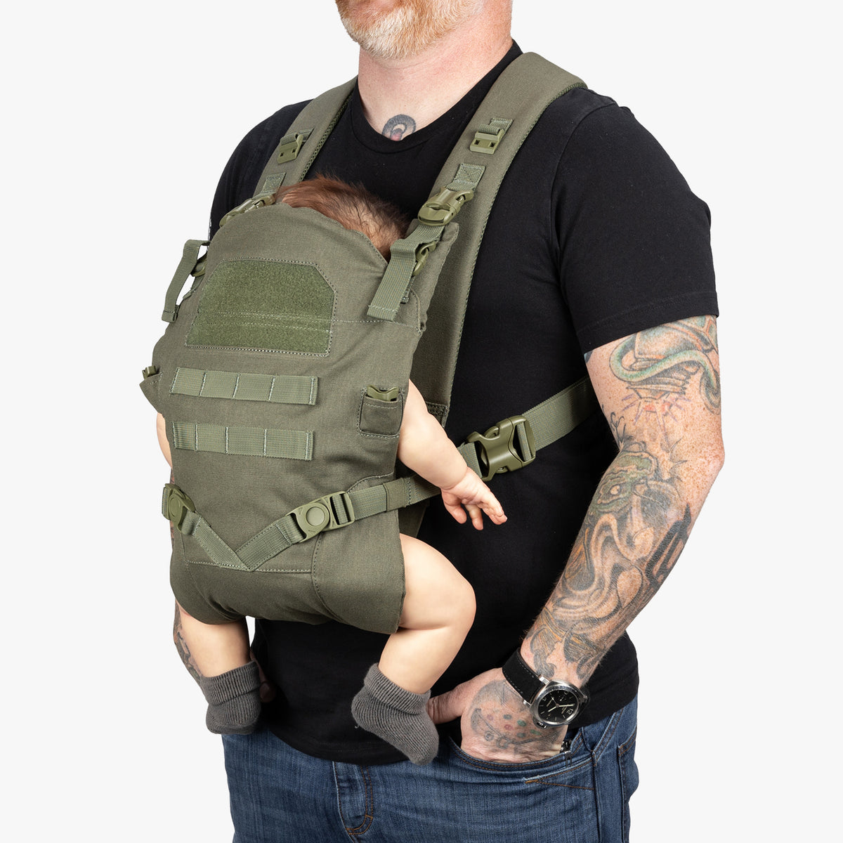 Dad baby 2024 carrier tactical