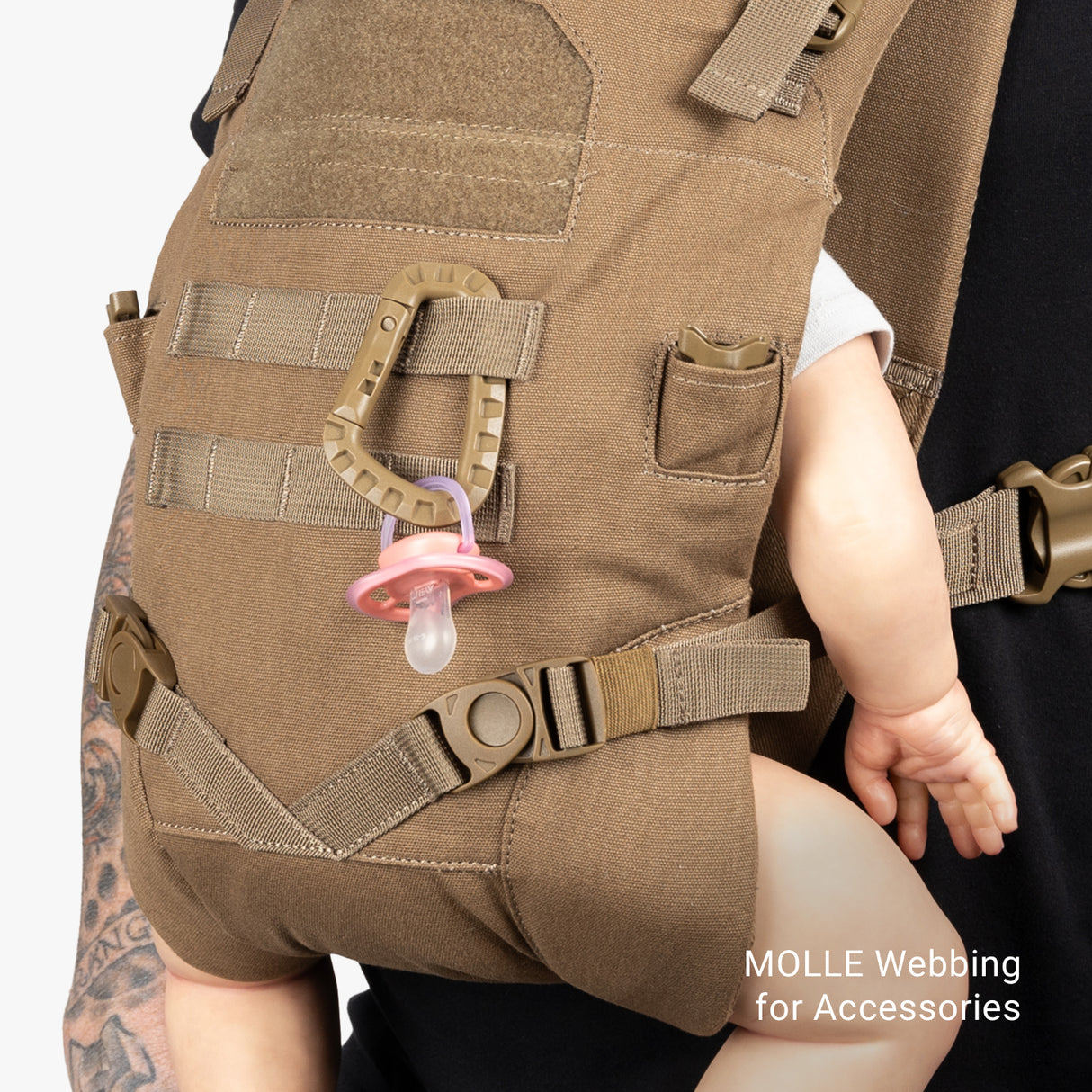 Tactical Baby Carrier® Tactical Baby Carrier Molle Coyote Brown