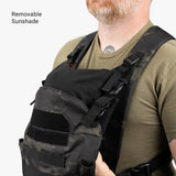 Daypack Diaper Bag + Baby Carrier Bundle Tactical Baby Carrier Removeable Sunshade Multicam Black