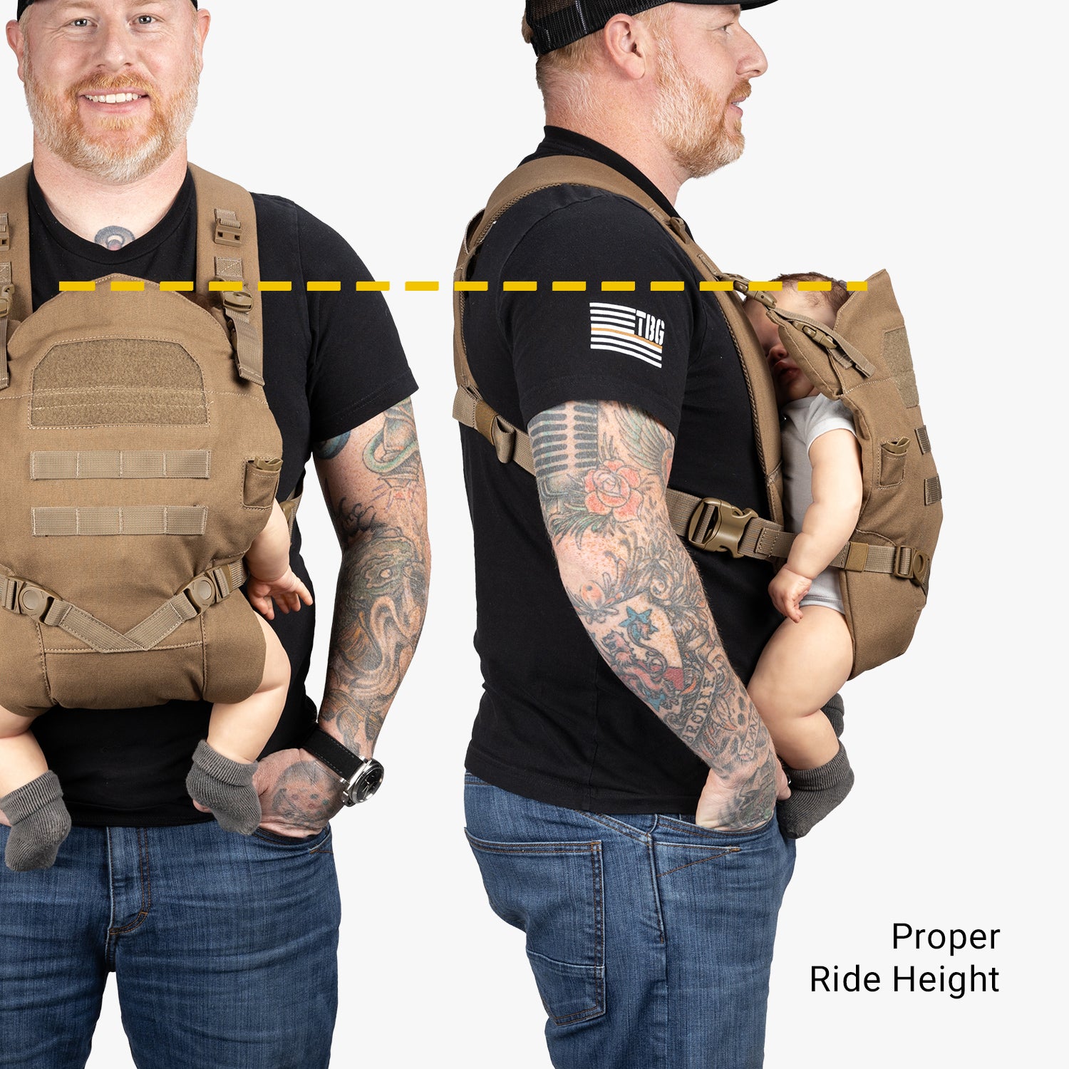 Tactical vest baby carrier online