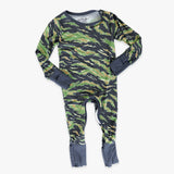 Tiger Stripe Camo Infant Zippie Pajamas