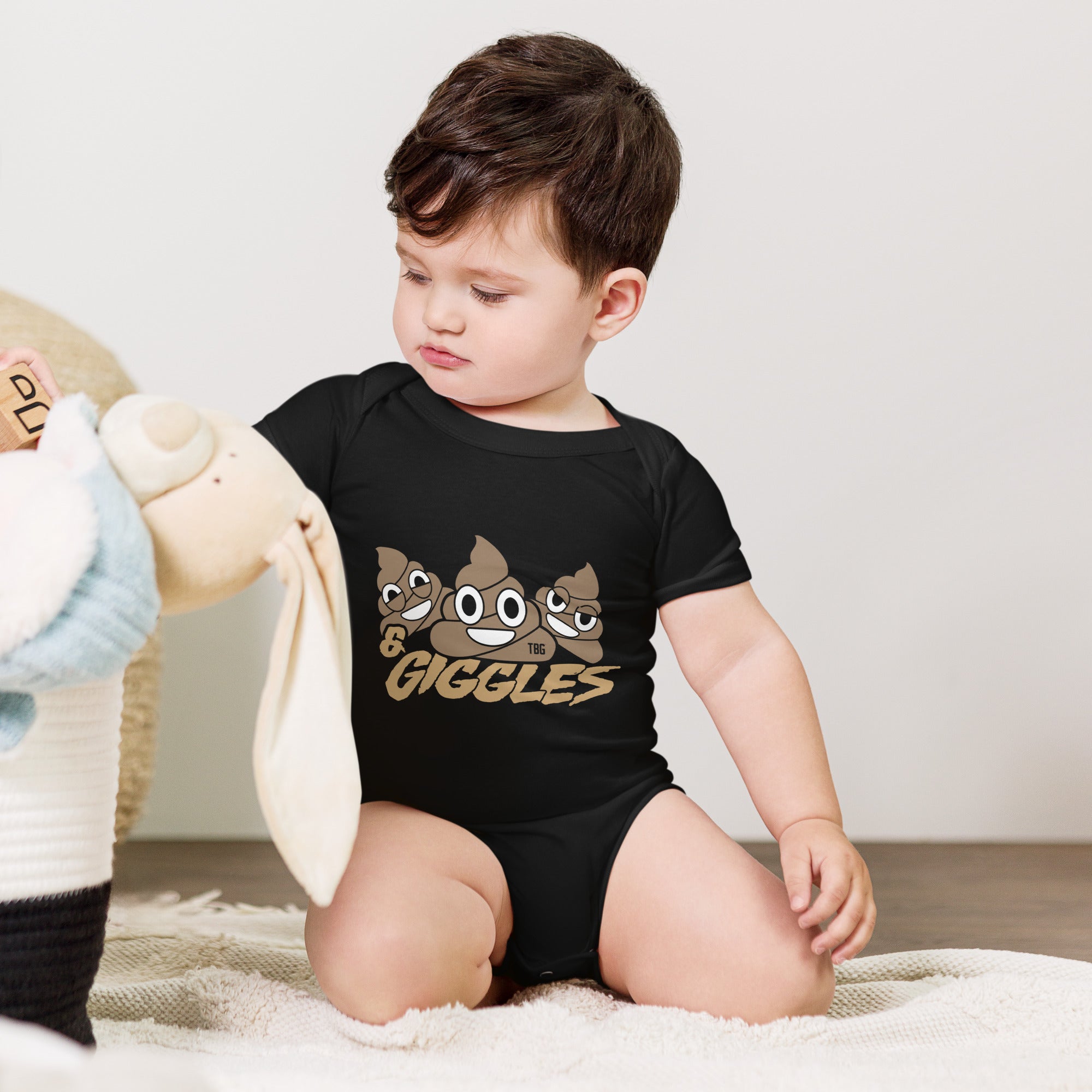 Shits And Giggles Onesie Bodysuit | 100% Cotton | 6M-24M
