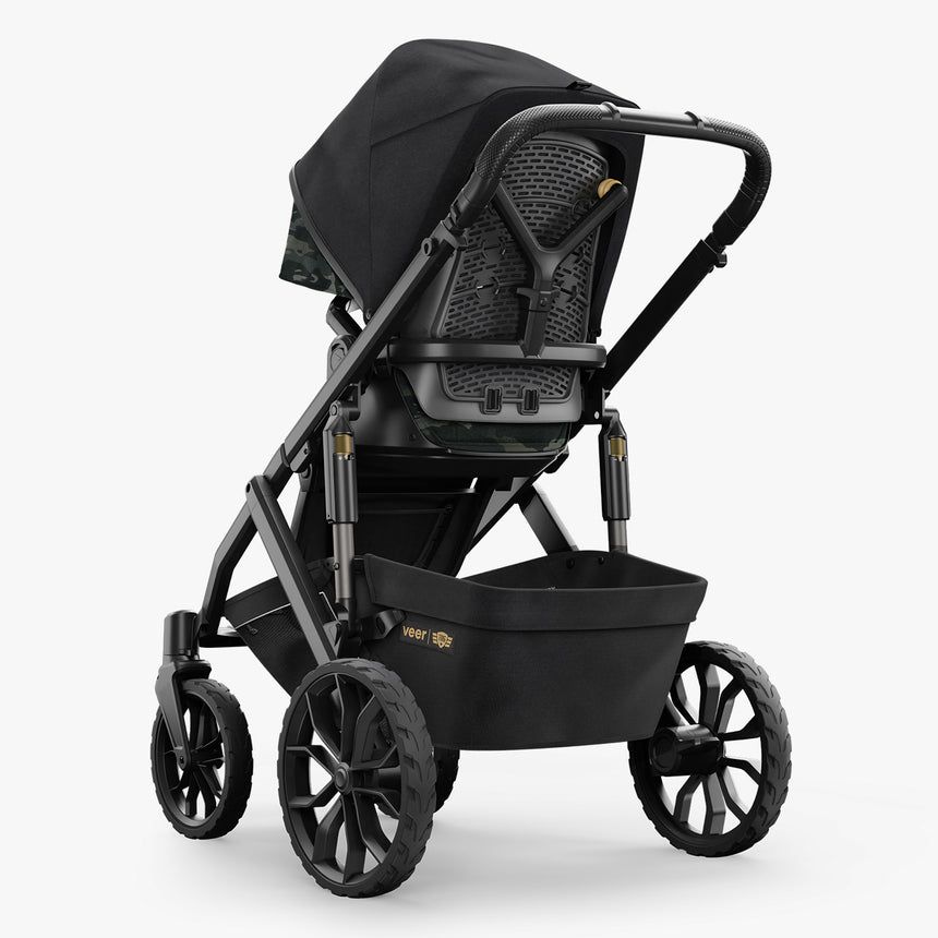 TBG | Veer Switchback Stroller Back 3qtr View Canopy