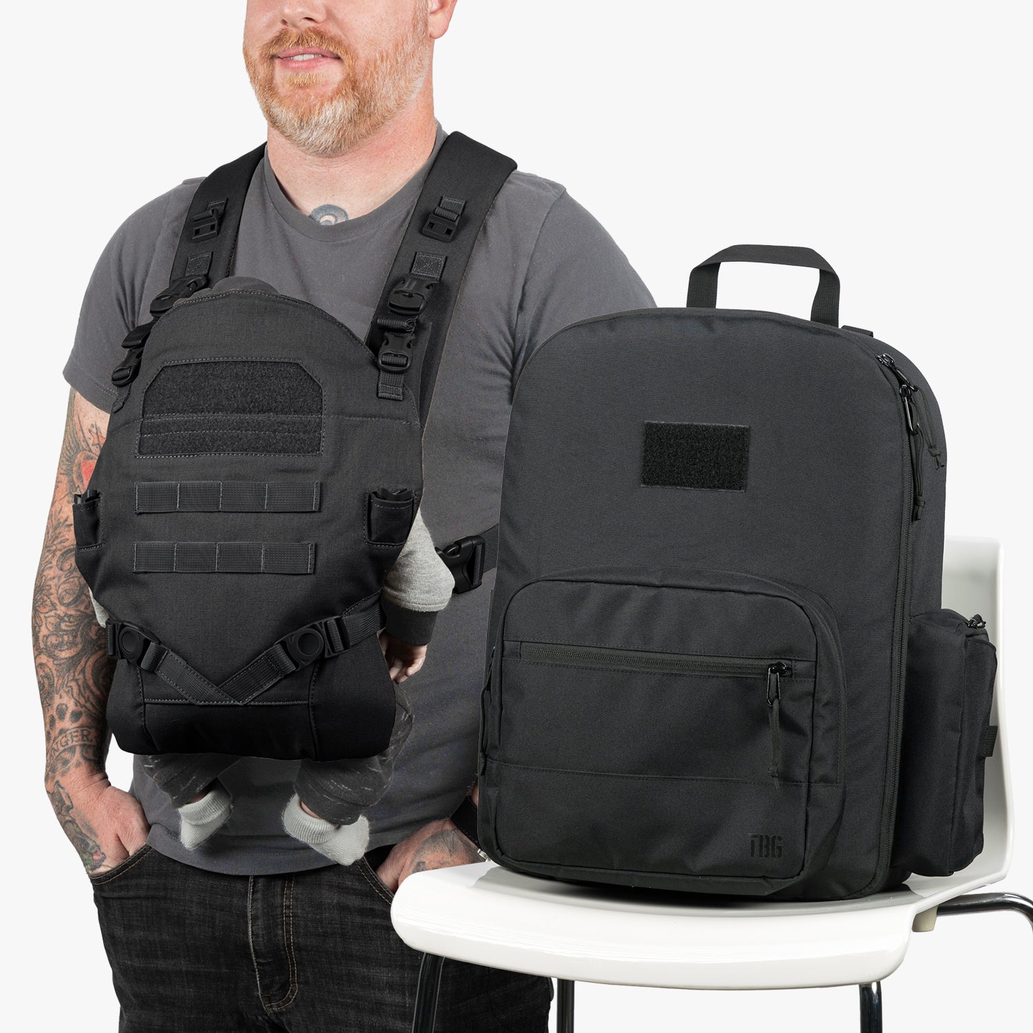 Tactical baby outlet backpack carrier