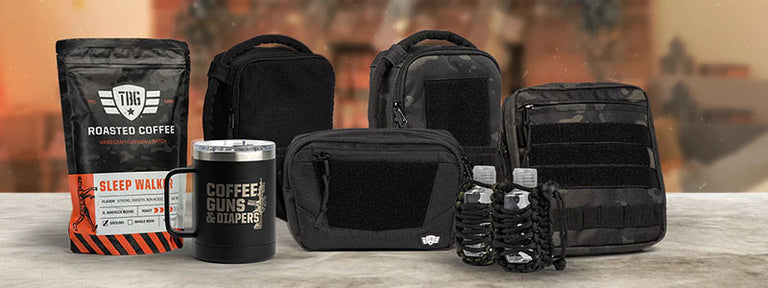 Tactical Baby Gear Coffee, Guns, and Diapers Mug - Black