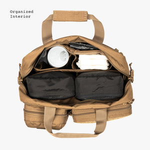 Deuce Diaper Bag + Baby Carrier Bundle