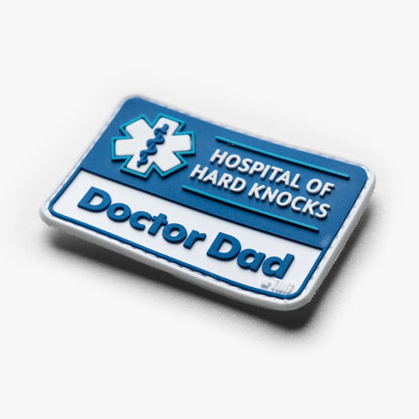 Doctor Dad Hard Knocks Patch Dr dad Badge Patch Detail