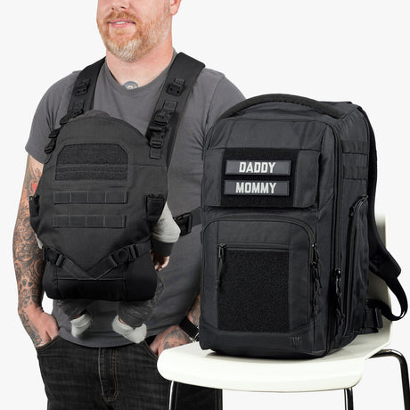 Everyday Backpack + Baby Carrier Bundle Everyday Bundle Black