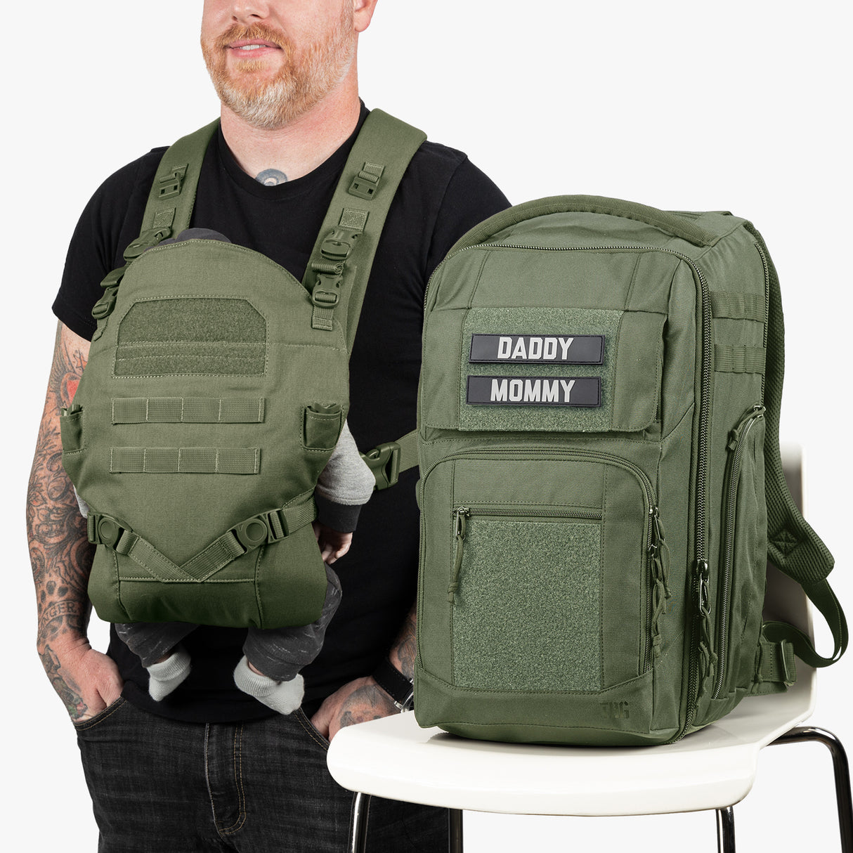 Everyday Backpack + Baby Carrier Bundle Everyday Bundle Ranger