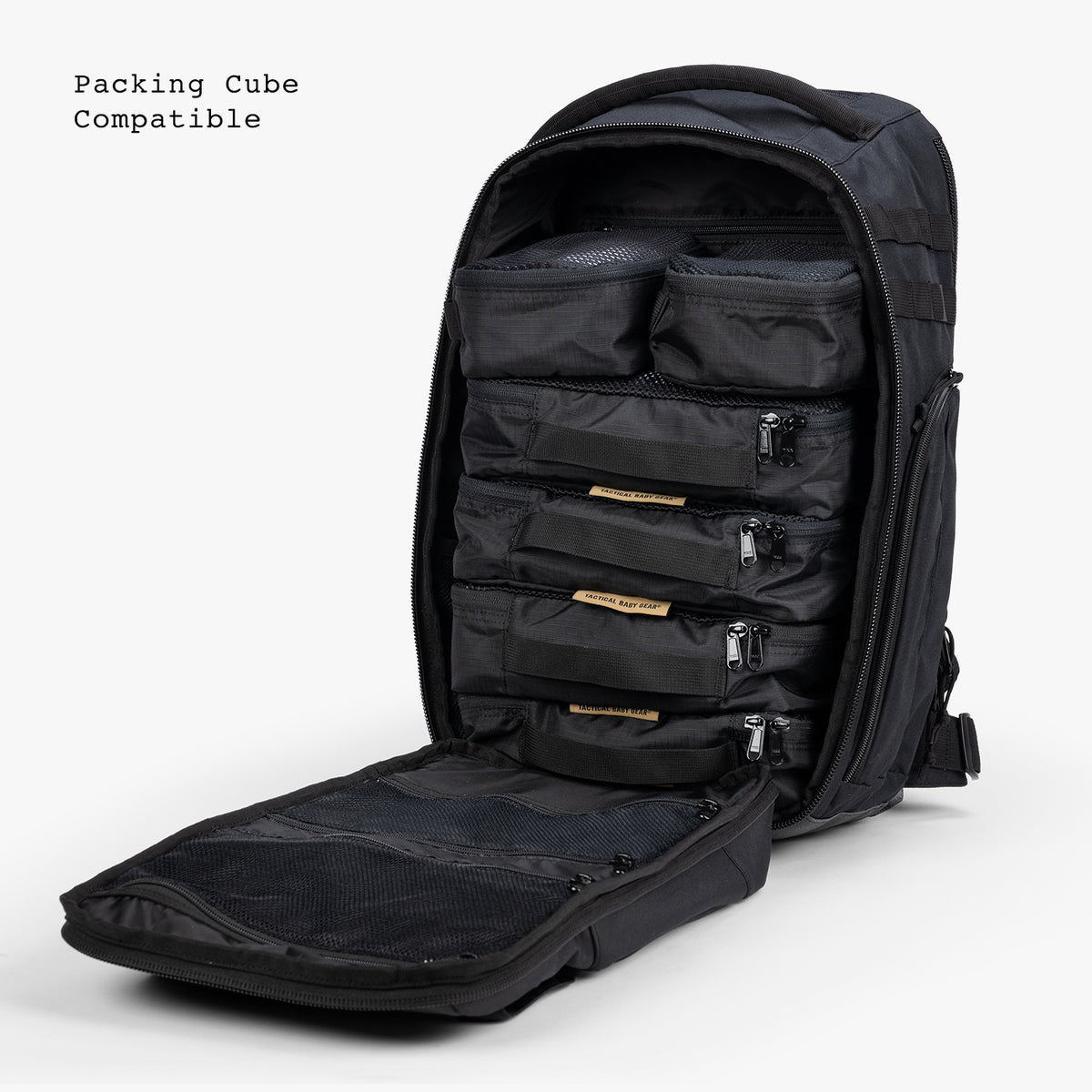 Everyday Backpack + Baby Carrier Bundle Black