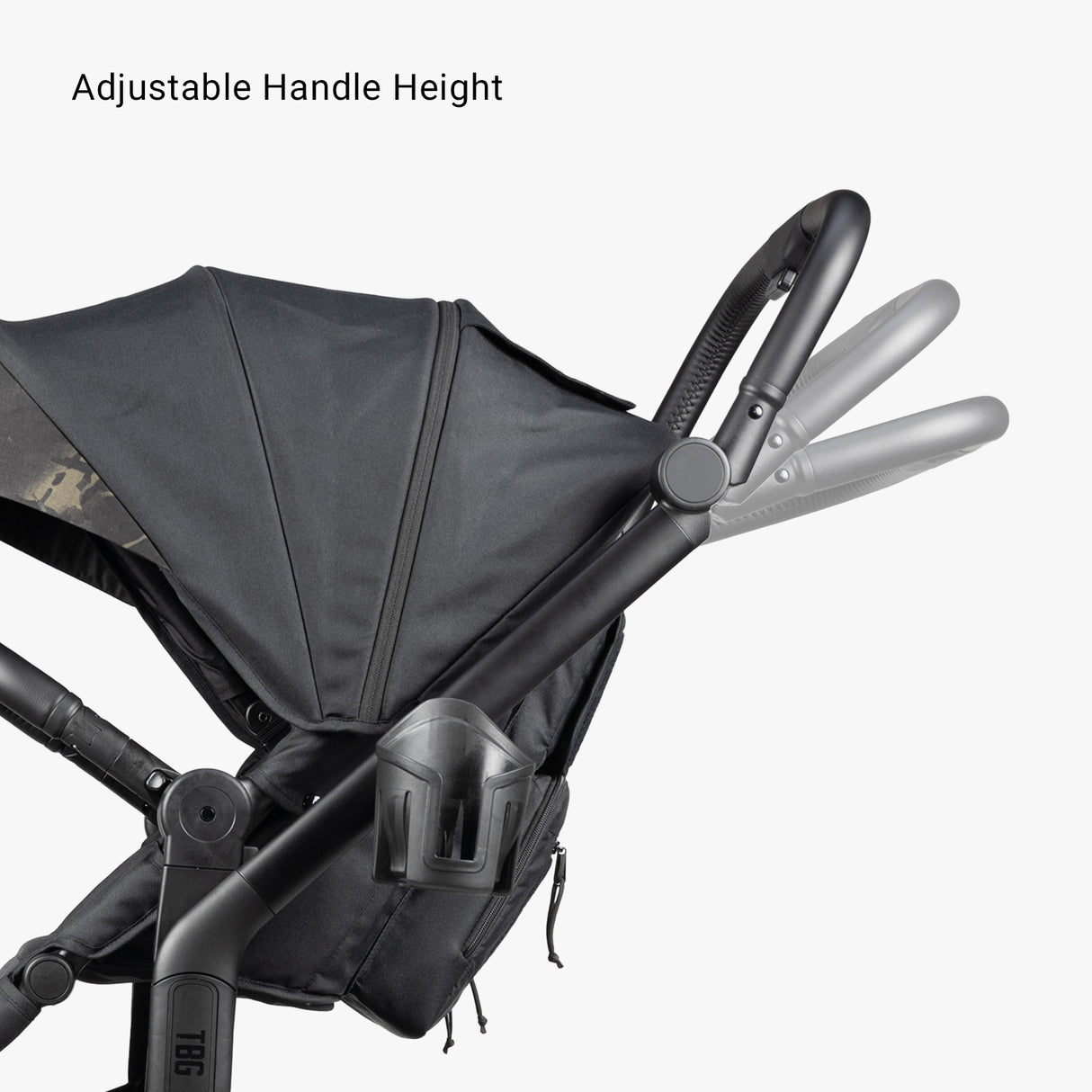 S-1 Stroller + Bassinet Bundle Handle Adjustment