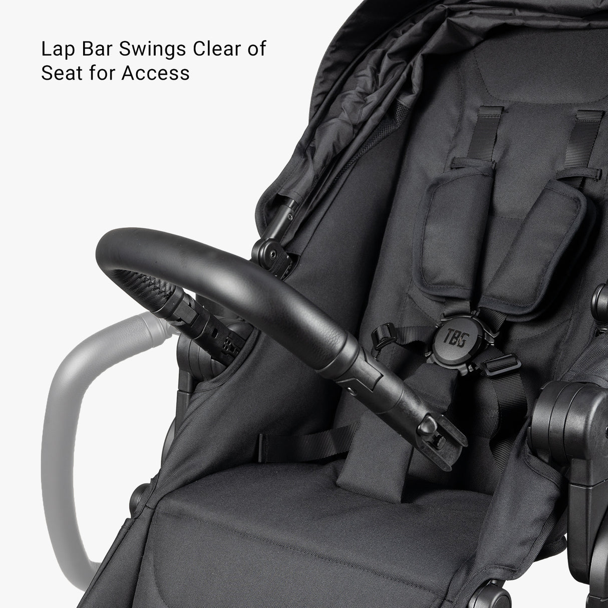 S-1 Stroller + Newborn Bundle Lap bar Movement