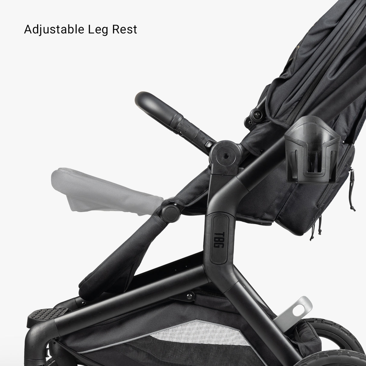 S-1 Stroller Leg Rest Adjustment