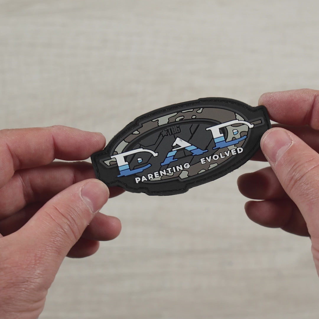 Dad Parenting Evolved Patch