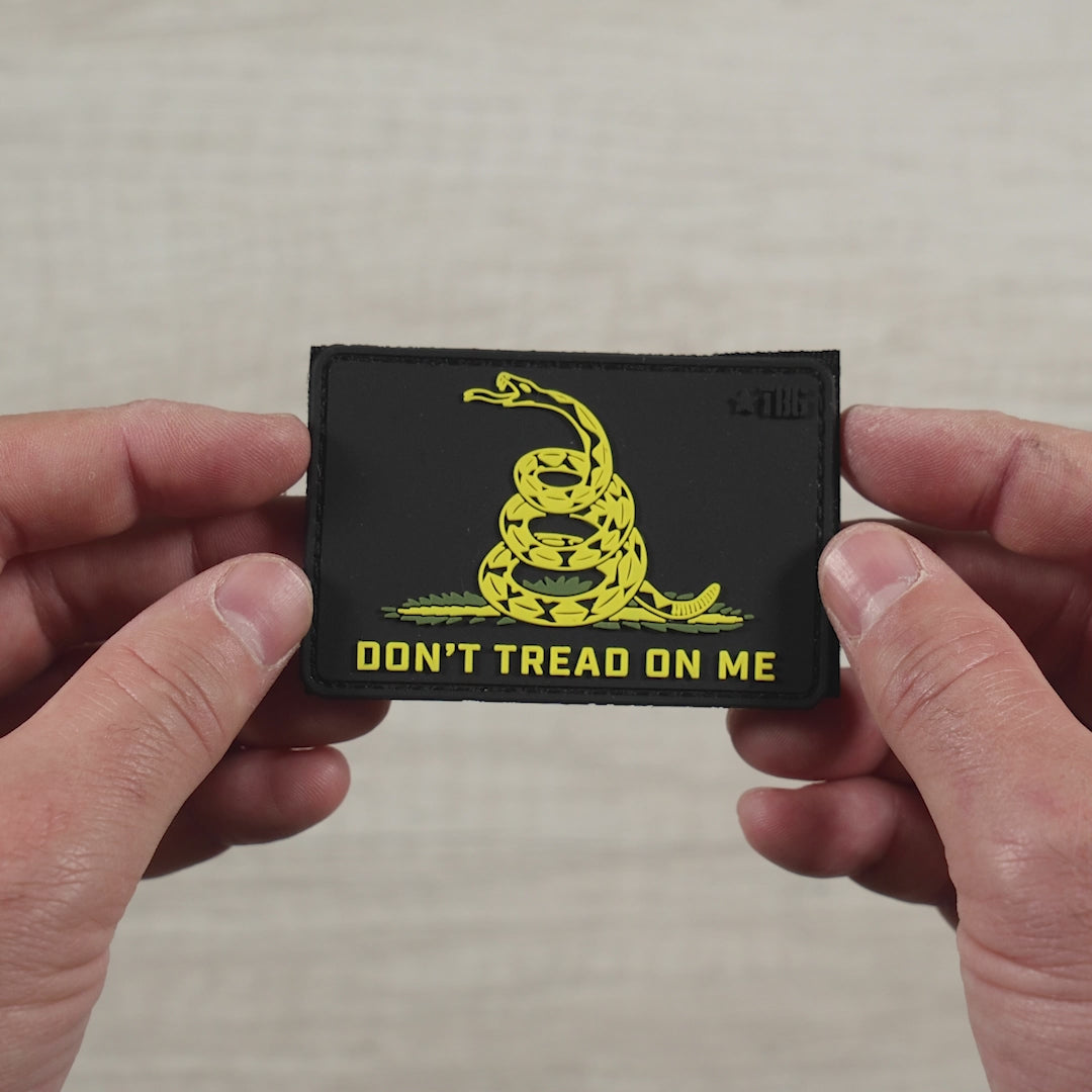 Don't Tread On Me Patch by TBG – Tactical Baby Gear