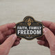 Faith, Family, Freedom Patch V2