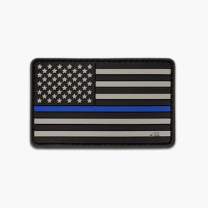 Thin Blue Line USA Flag Patch AmericanFlag ThinBlueLine
