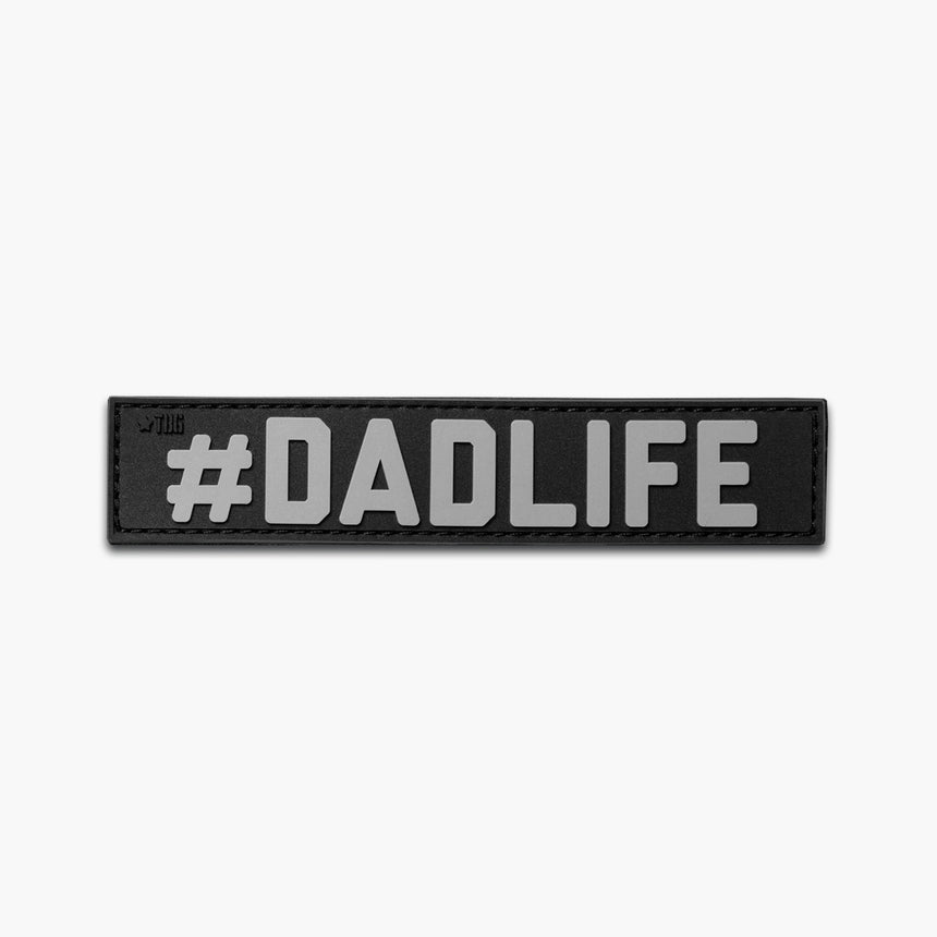 #DADLIFE Name Tape Patch DADLIFE Nametape Black