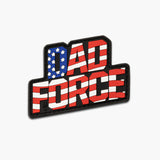 Dad Force Flag Patch DadForce v2 RWB