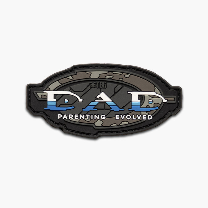 Dad Parenting Evolved PVC Patch - Waterproof & Versatile Attachment ...