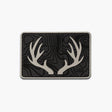 Deer Antlers Patch DeerAntlers Black