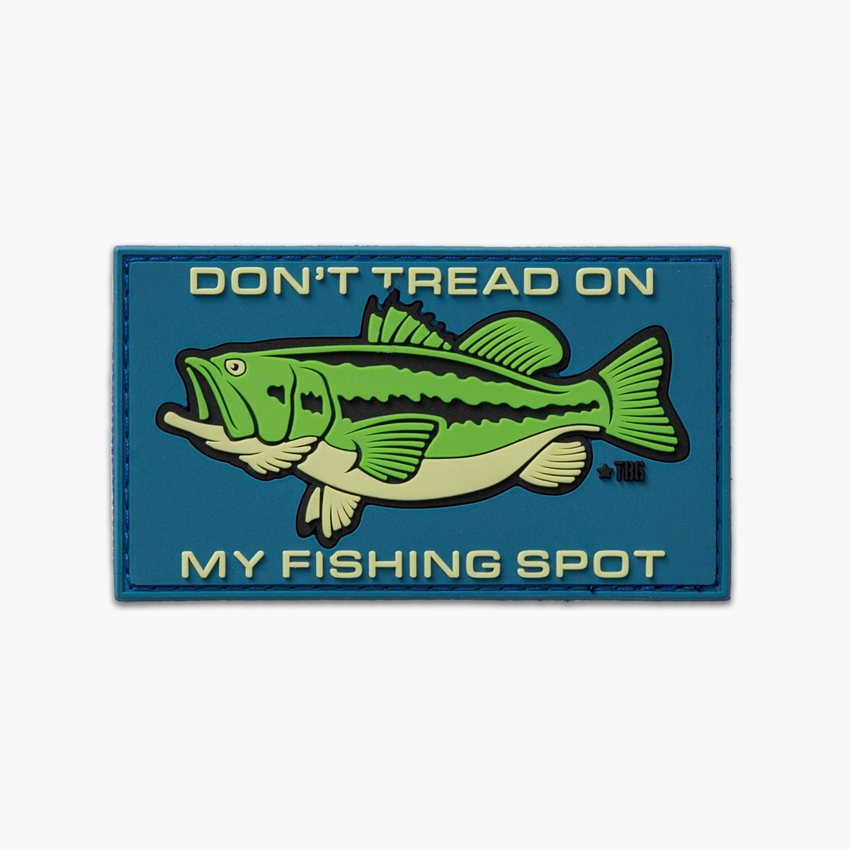Funny Patches, Fish Funny Velcro Patches