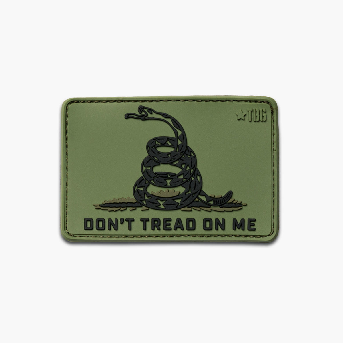 Don't Tread On Me PVC Patch - Various Colours - The Patch Board