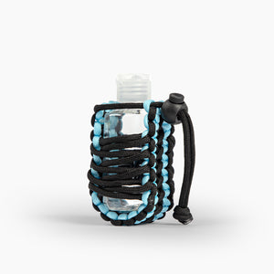 Black and blue paracord germ grenade