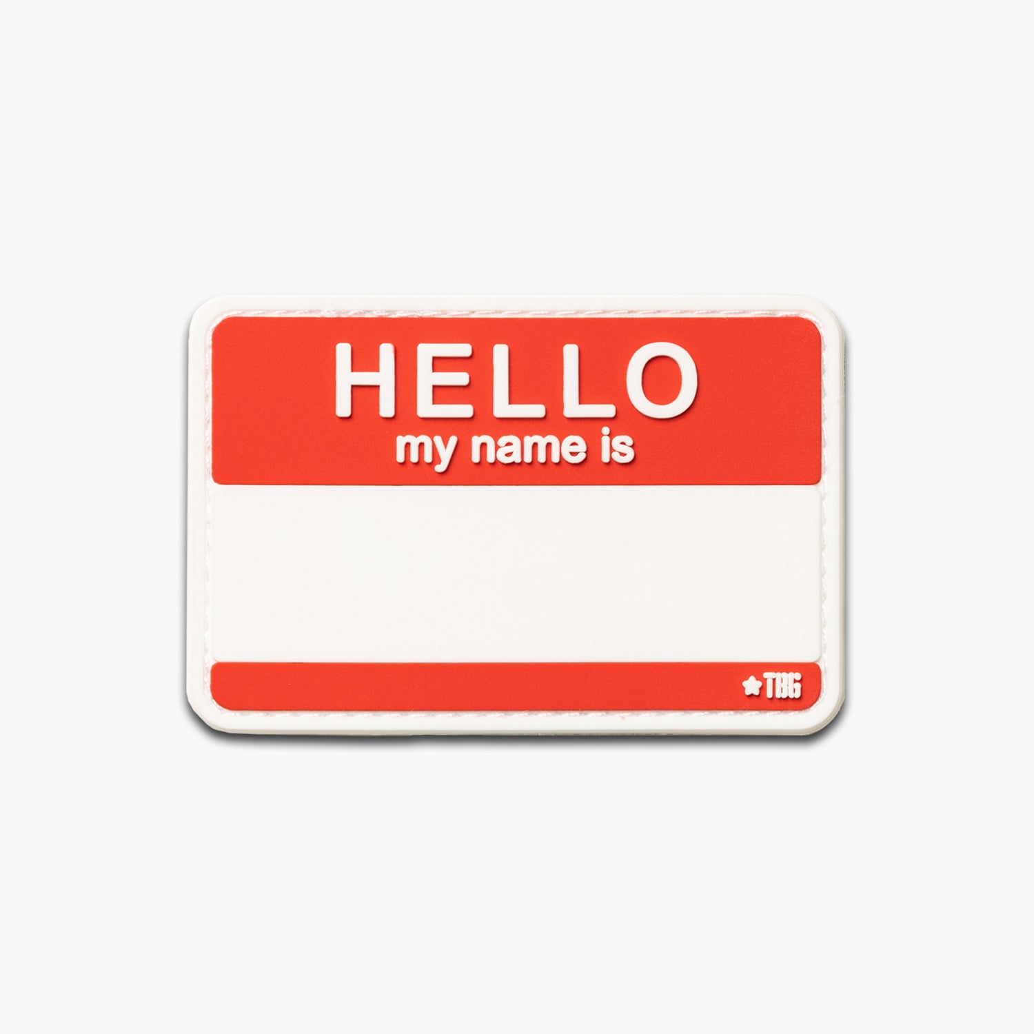 Hello My Name is That Guy Funny Iron on Patch - Iron on Funny Patches by  Ivamis Patches