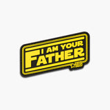 I Am Your Father Patch IAmYourFather Yellow