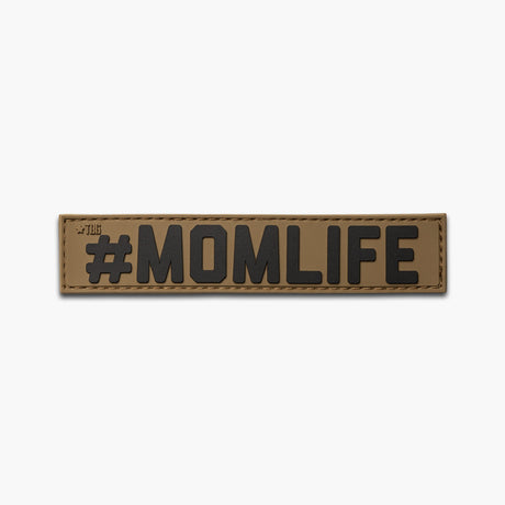 #MOMLIFE Name Tape PVC Patch MOMLIFE Nametape Brown