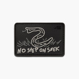 No Step On Snek Patch NoStepOnSnek Black