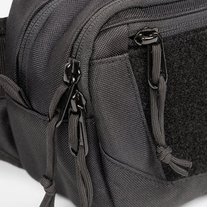 Close up of premium YKK zippers