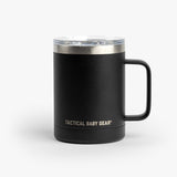 Coffee, Guns, and Diapers Mug - Black mug Solo Coffeegunsdiapers Back