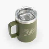 Faith Family Freedom Mug - Green mug Solo Faithfamilyfreedom Top