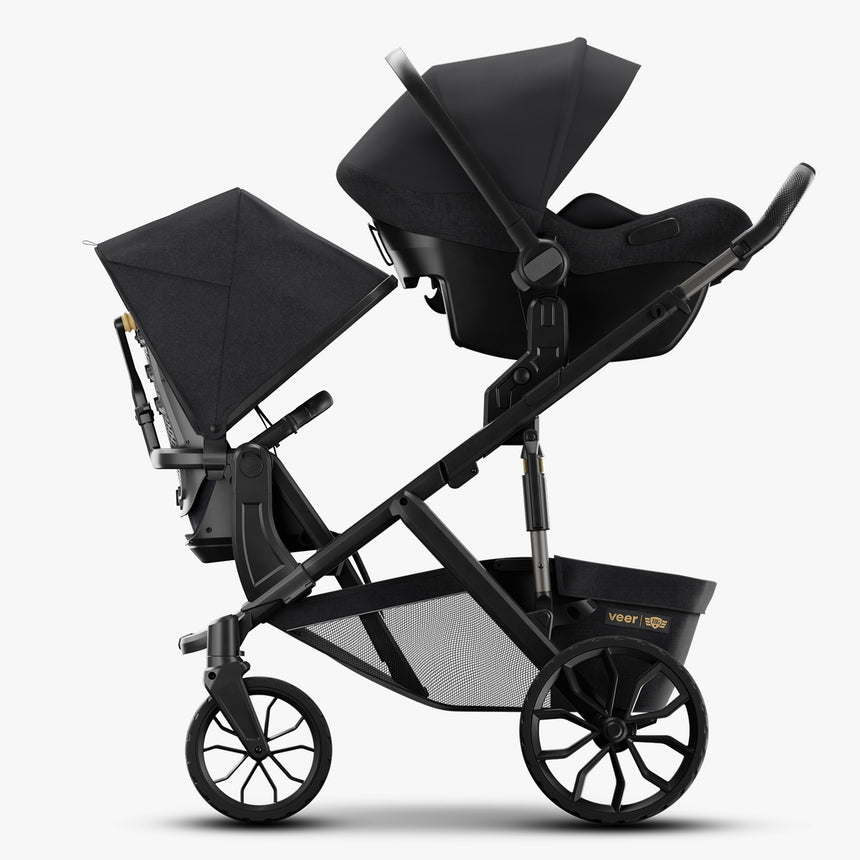 TBG | Veer Switchback Stroller Side View sb Carseat