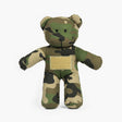 Woodlands Camouflage teddy bear with patch panel