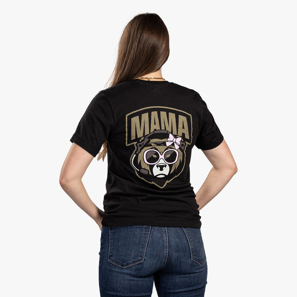 Mama Bear Screen print T-shirt- mama bear, mama tee